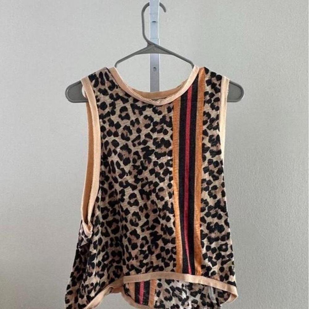 Free people leopard print cotton